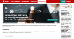 Desktop Screenshot of hosting.asbrusoft.com