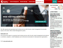 Tablet Screenshot of hosting.asbrusoft.com
