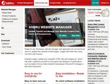Tablet Screenshot of manager.asbrusoft.com